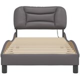  Okvir kreveta s LED-om bez madraca Hvar sivi 90 x 200 cm | Eponuda.com