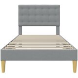  Krevetna konstrukcija Svjetlosiva 90 x 200 cm Tkanina | Eponuda.com