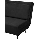 Støraa Antracitno siva raztegljiva sedežna garnitura iz rebrastega žameta 140 cm Mallory – | Shoptok.si