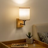  Brilagi - Zidna lampa NUBILA WOOD 1xE27/25W/230V hrast/braon | Eponuda.com