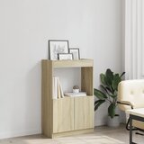  Visoka komoda boja hrasta sonome 63x33x100 cm konstruirano drvo | Eponuda.com