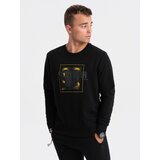 Ombre Men's non-stretch printed sweatshirt - black | shoptok.hr