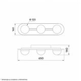  solea 5 luster 21W 3000/4000/6000K crna/drvo | ePonuda.com