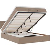  Otomanski krevet s madracem cappuccina 140x190cm umjetna koža | shoptok.hr