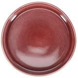ONA Bordo rdeč jušni krožnik iz kamenine ø 21 cm Duna – | Shoptok.si