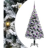  Umjetno božićno drvce Bijelo 150 cm PVC i Čelik i Plastika | shoptok.hr