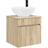 vidaXL Visoka umivalnik s police Sonoma hrast 49 x 44,5 x 66,5 cm, (5000246119) | Shoptok.si