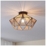 Eglo Adwickle stropna svjetiljka E27, Ø45 cm, crna/prirodna nit, 43775 Cijene