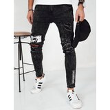 DStreet Spodnie męskie jeansowe czarne | Shoptok.si