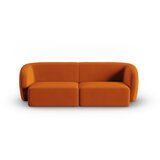 Milo Casa Žametna sedežna garnitura v barvi terakote 188 cm Paolo – Cene
