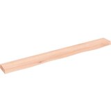  Stenska polica 100x10x4 cm neobdelana trdna hrastovin Cene
