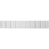  Gabion s žicom debljine 3,5 mm i mrežom 5x2,5 cm 950x30x150 cm | shoptok.hr