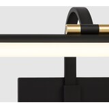  LED kupatilsko osvetljenje za ogledalo VINCI LED/12W/230V 40 cm IP44 crno | Eponuda.com