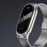  Kovinski pašček za uro Xiaomi Mi Band 8 - srebrna | Shoptok.si