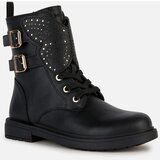 Geox Black Girls Ankle Boots Eclair - Girls | Shoptok.si
