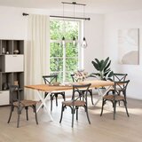  Noge za blagovaonski stol u obliku slova X 2 kom bijele | shoptok.hr