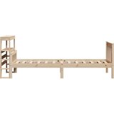 vidaXL Okvir kreveta bez madraca 90 x 190 cm od masivne borovine | shoptok.hr