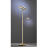 Fischer & Honsel LED zatemnitvena stoječa svetilka v zlati barvi (višina 180 cm) Dent – | Shoptok.si
