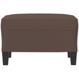  Tabure smeđi 60 x 50 x 41 cm od umjetne kože | Eponuda.com
