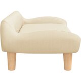 Krevet za pse krem boja 70 x 40 x 24 cm od tkanine | shoptok.hr