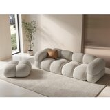 Cosmopolitan Design Bež žameten tabure Loretto – | Shoptok.si