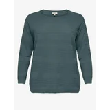 Only Green Women's Ribbed Sweater CARMAKOMA Airplain - Women