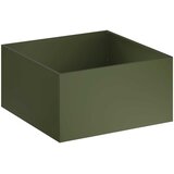 Vrtna saksija 2 kom. Maslinastozelena 60 x 60 x 40 cm | shoptok.hr