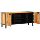 TV ormarić 105x33x46 cm Masivno drvo akacije - Prirodna 1 Drvo bagrema | shoptok.hr