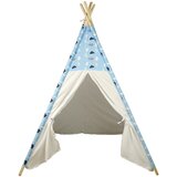  Dječji šator za igru Indian - bijelo plavi | shoptok.hr