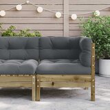  Kutna vrtna sofa s jastucima od impregnirane borovine | Eponuda.ba