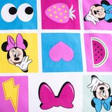 Jerry Fabrics Ružičasta pamučna dječja posteljina za dječji krevetić 100x135 cm Minnie "Sweet" – | shoptok.hr