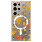  Futrola silikonska print magsafe za samsung s928b galaxy s24 ultra 5g leaves ( F122847 ) | ePonuda.com