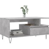  Stolić za kavu boja betona 90x49x45 cm konstruirano drvo | Eponuda.com