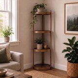 Hanah home polica za knjige polo kare, 42 cm, orah | Eponuda.com