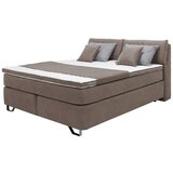 Mömax Postelja Boxspring Tabea, Svetlo Rjava, 160x200 Cene
