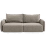 Makamii Bež sklopiva/s prostorom za odlaganje sofa 238 cm Kalena – Cijene