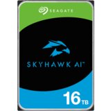Seagate SkyHawk AI 16TB disk, 8.89cm (3.5"), SATA 6Gb/s, 7200 obratov/min - ST16000VE004 u