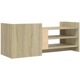  TV ormarić boja hrasta sonome 100x35x40 cm konstruirano drvo Siva | shoptok.hr