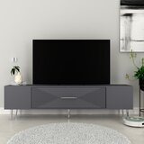 Hanah home Dekol1 - Anthracite, Silver AnthraciteSilver TV Stand | ePonuda.com
