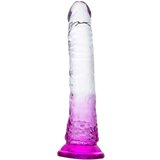 Lonelyi Lance - strap-on dildo (ljubičasto-proziran) | shoptok.hr