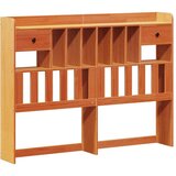  Krevet s regalom za knjige bez madraca 160x200 cm od borovine | shoptok.hr