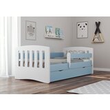 HAPPYKIDS OTROKA POSTELJA EMA 160X80 (VE BARV)-Bela/Modra | Shoptok.si