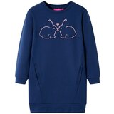 vidaXL Otroški pulover mornarsko modra 104 | Shoptok.si