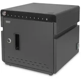 Mobile Desktop Charging Cabinet for 10 Notebooks /Tablets up to 13inch, UV-C, USB-C