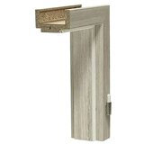 GETADOOR lamineo podboj za vrata gln 38 (750 x 2.000 mm, širina zidu: 22,5 cm, smer odpiranja: desno, srebrni hrast) | Shoptok.si