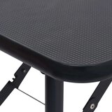 vidaXL Nastavljiva miza za nego psov z 1 zanko in košaro | Shoptok.si
