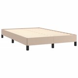 vidaXL Posteljni okvir kapučino 120x190 cm umetno usnje, (21142516) | Shoptok.si