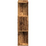 Sobna pregrada / regal za knjige 3 razina 70x24x97 cm drveni | shoptok.hr