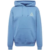 Huf Sweater majica plava / bijela