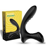  Masažer prostate Storm, 15cm, Crni Cene